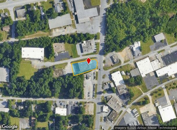  2020 W Green Dr, High Point, NC Parcel Map