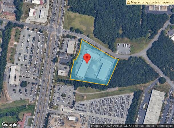  200 E Arrowhead Dr, Charlotte, NC Parcel Map