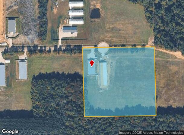 3801 Crooked Creek Dr, Vassar, MI Parcel Map