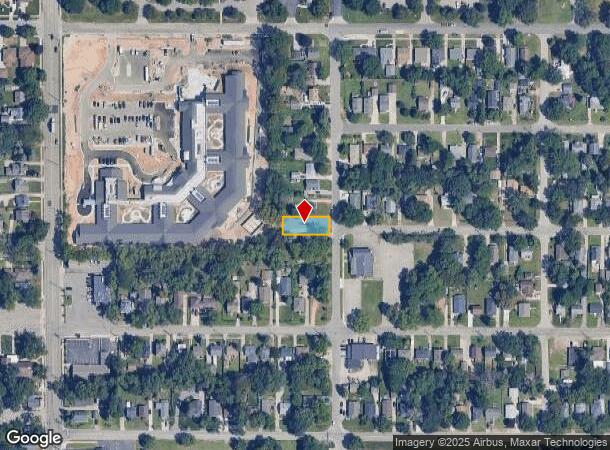 925 Benjamin Ave Ne, Grand Rapids, MI Parcel Map