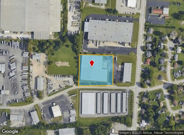  1601 Research Dr, Jeffersonville, IN Parcel Map