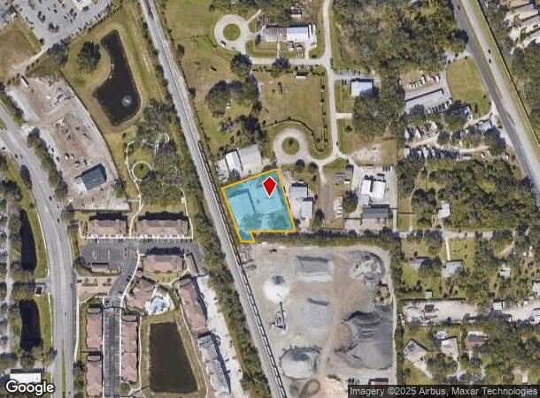 2840 Allen Hill Ave, Melbourne, FL Parcel Map