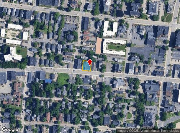  191 Pleasant St, Worcester, MA Parcel Map