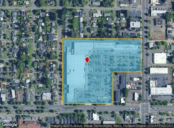  7901 Se Powell Blvd, Portland, OR Parcel Map