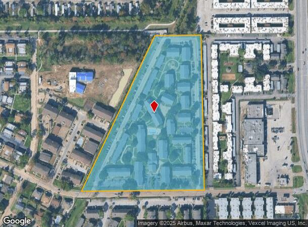  12221 Fleming Dr, Houston, TX Parcel Map