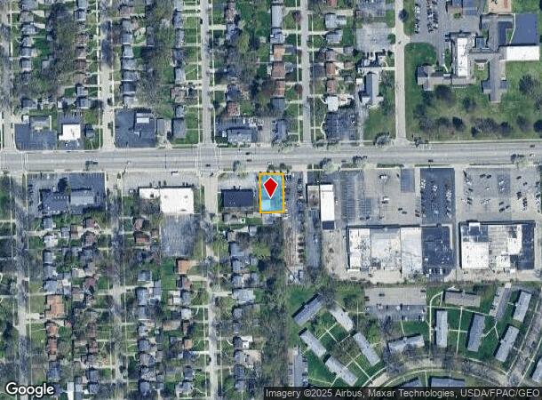  2815 W Central Ave, Toledo, OH Parcel Map