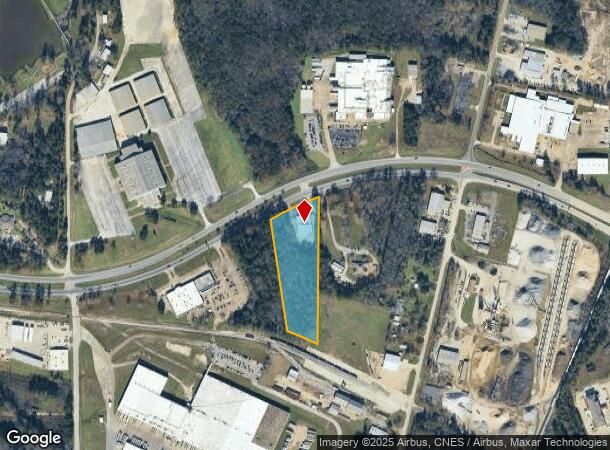 901 Ellen Trout Dr, Lufkin, TX Parcel Map