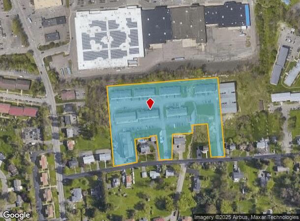  3137 Burris Rd, Vestal, NY Parcel Map