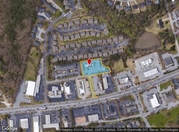  336 W Butler Rd, Mauldin, SC Parcel Map