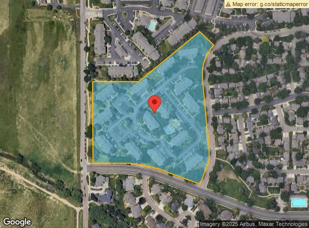  3206 Lake Park Way, Longmont, CO Parcel Map