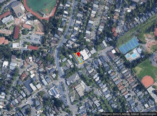 1611 Hopkins St, Berkeley, CA Parcel Map
