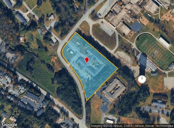 401 Chandler Rd, Greer, SC Parcel Map