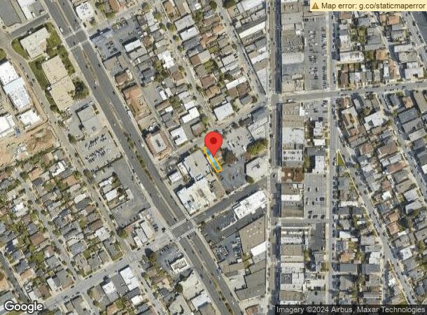  535 Sylvan Ave, San Bruno, CA Parcel Map