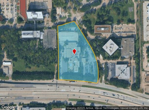  255 N Sam Houston Pkwy E, Houston, TX Parcel Map