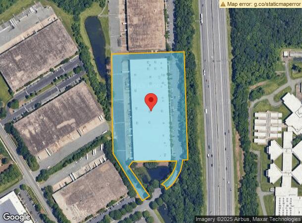  6945 Northpark Blvd, Charlotte, NC Parcel Map