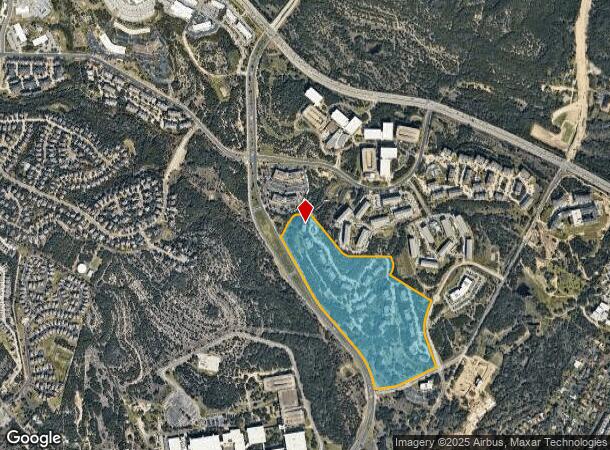 6636 W William Cannon Dr, Austin, TX Parcel Map