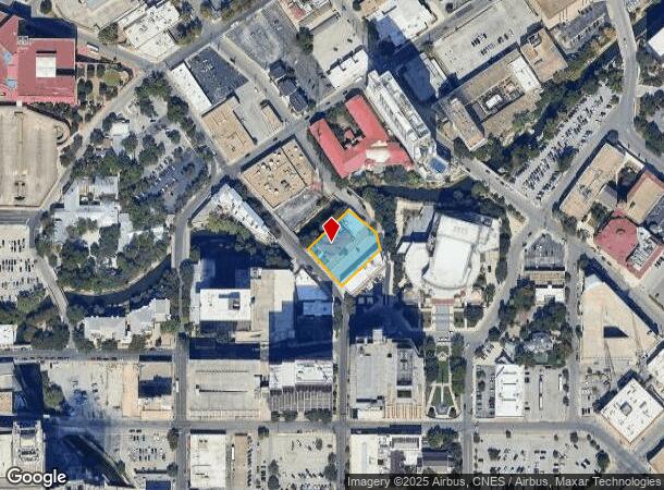  1015 Navarro St, San Antonio, TX Parcel Map