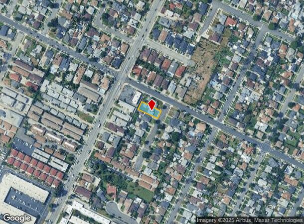  805 S 10Th St, Montebello, CA Parcel Map