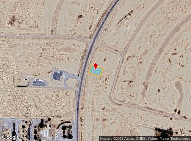 5721 N Leslie St, Pahrump, NV Parcel Map