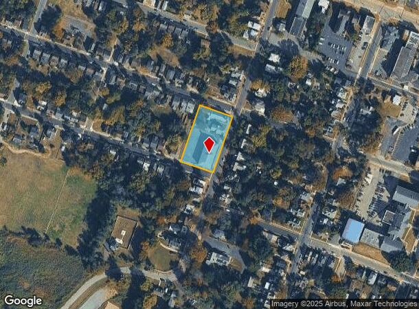  25 Oak St, Salem, NJ Parcel Map