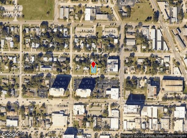  712 Palmetto Ave, Melbourne, FL Parcel Map