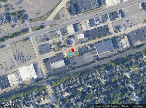  1103 Washington St, Dearborn, MI Parcel Map