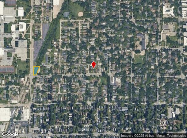  1521 Lake St, Evanston, IL Parcel Map