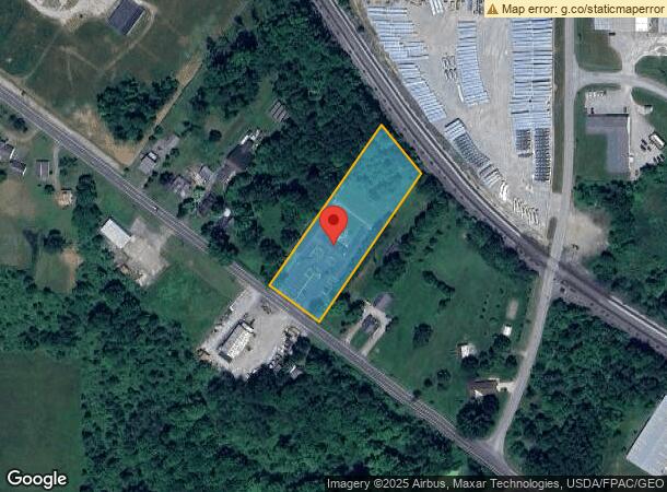  1166 Benton Rd, Salem, OH Parcel Map