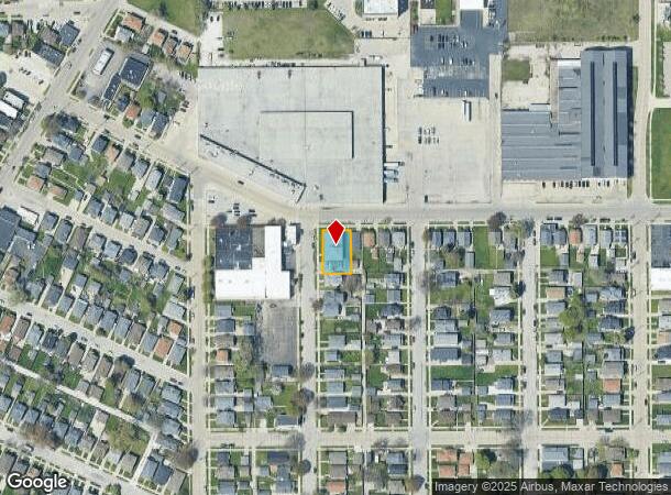  1909 Hickory Grove Ave, Racine, WI Parcel Map