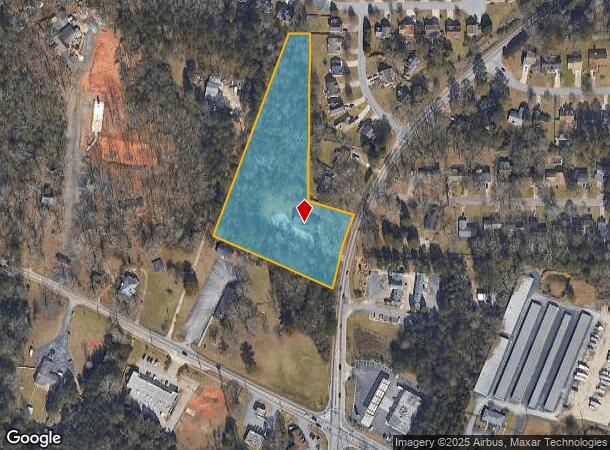 7191 Fielder Rd, Jonesboro, GA Parcel Map