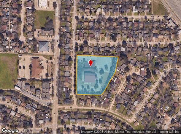 719 University Pl, Lewisville, TX Parcel Map