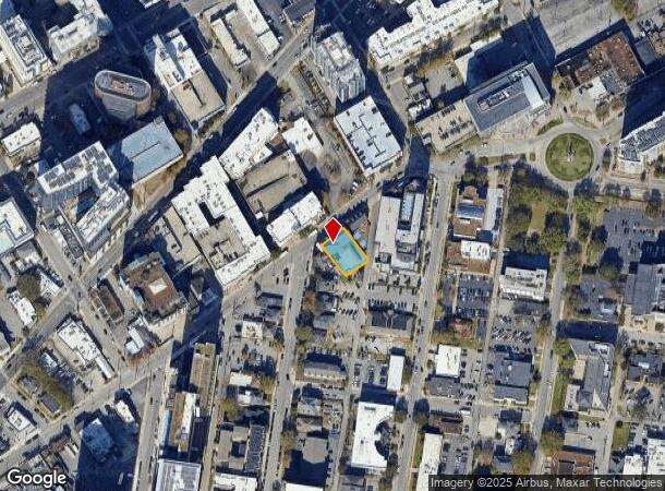  1707 Division St, Nashville, TN Parcel Map