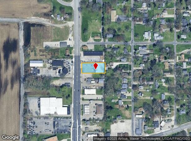  723 S Byrne Rd, Toledo, OH Parcel Map