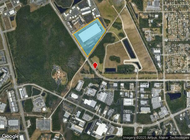  1285 N Clyde Morris Blvd, Daytona Beach, FL Parcel Map