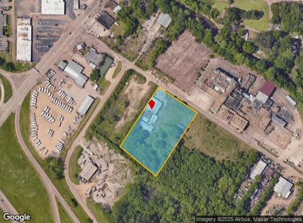 165 Wilmington St, Jackson, MS Parcel Map