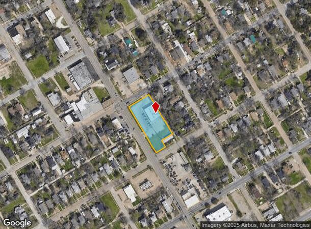  2611 N 18Th St, Waco, TX Parcel Map