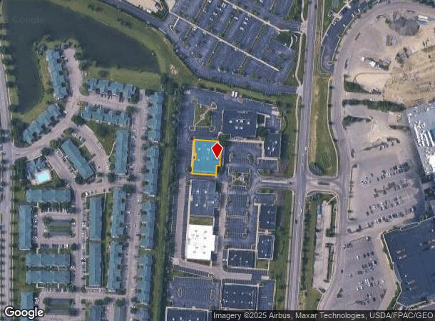 2673 Commons Blvd, Beavercreek, OH Parcel Map