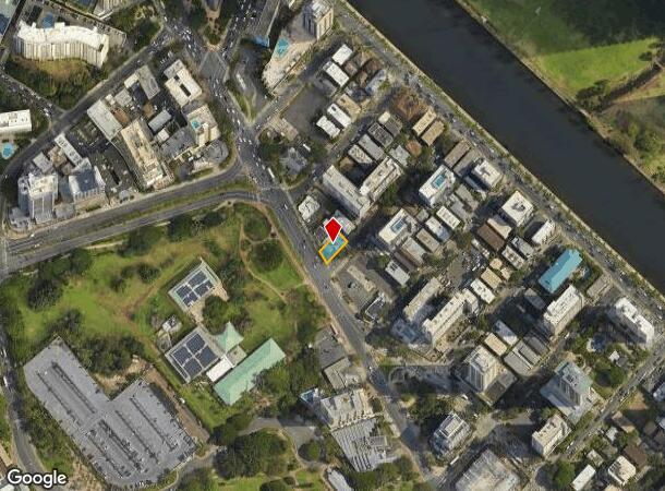  1988 Kalakaua Ave, Honolulu, HI Parcel Map