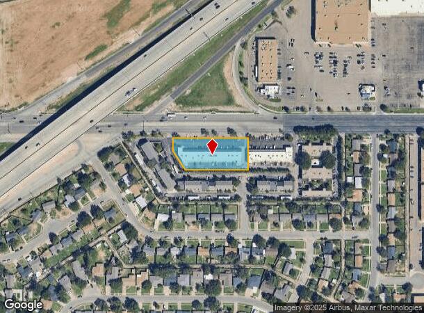  5409 4Th St, Lubbock, TX Parcel Map