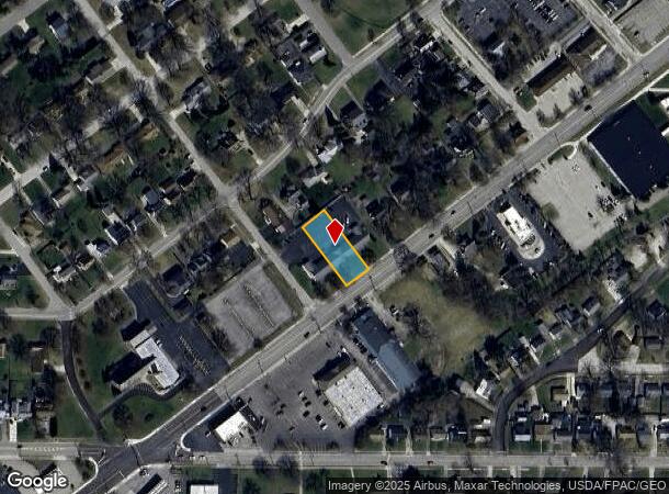  Claremont Ave, Ashland, OH Parcel Map