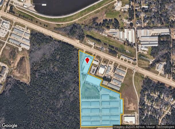  13921 Highway 105 W, Conroe, TX Parcel Map