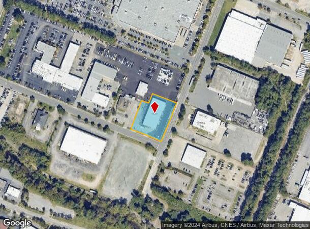  2803 Industrial Dr, Raleigh, NC Parcel Map