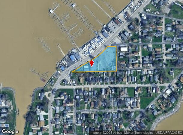  5840 Edgewater Dr, Toledo, OH Parcel Map