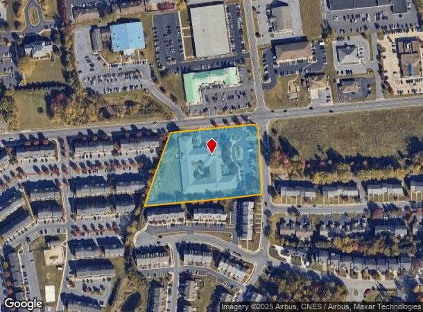 2101 Deyerle Ave, Harrisonburg, VA Parcel Map