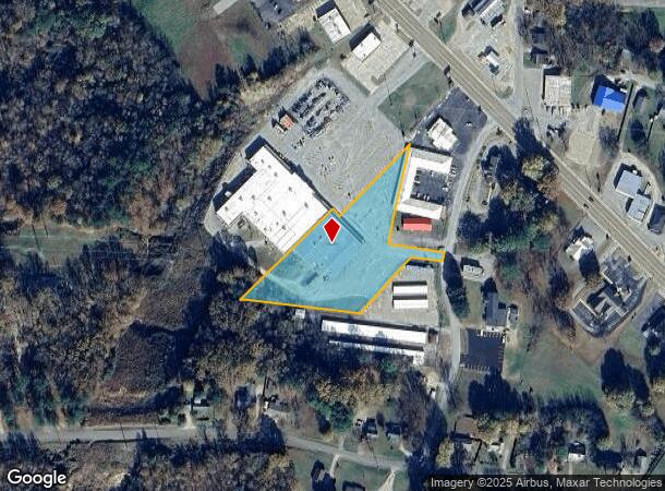  1349 W Market St, Bolivar, TN Parcel Map