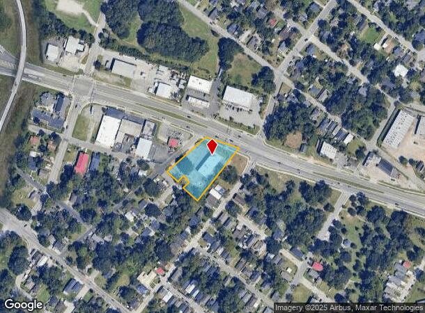 2109 W Bay St, Savannah, GA Parcel Map