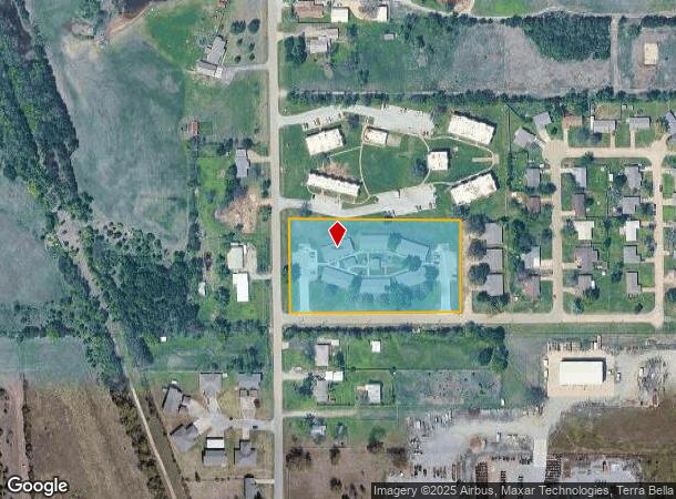 502 S Little Ave, Cushing, OK Parcel Map