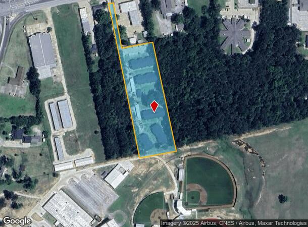  407 W Gibson St, Jasper, TX Parcel Map