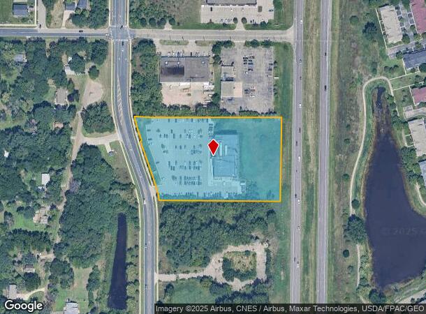  11225 Ulysses St Ne, Minneapolis, MN Parcel Map