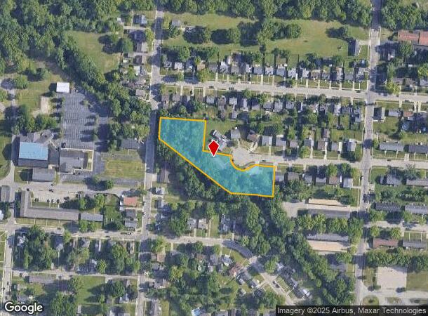 1124 Case Ct, Miamisburg, OH Parcel Map
